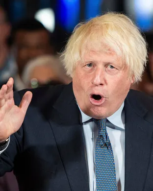Boris Johnson Boston